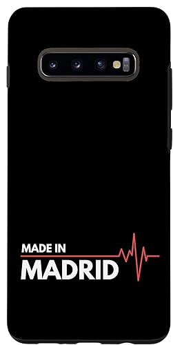 Funda para Galaxy S10+ fabricada en Madrid, España, Lugar de nacimiento