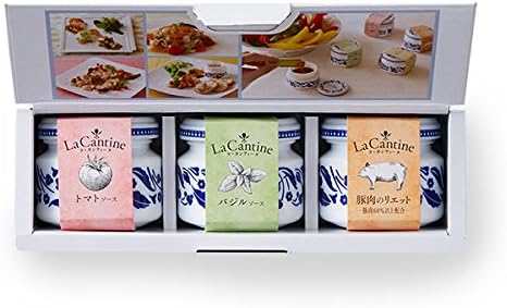 Amazon ラ カンティーヌ Lacantine ソース 詰め合せ 3瓶入り Lacantine ソースの缶詰 瓶詰 通販