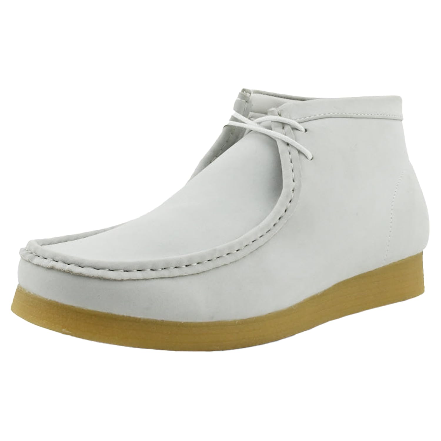 Amali Casual Chukka Boots for Men, High-Top, Lace Up Suede Men's Shoes, Desert Boots with Crepe Rubber Sole