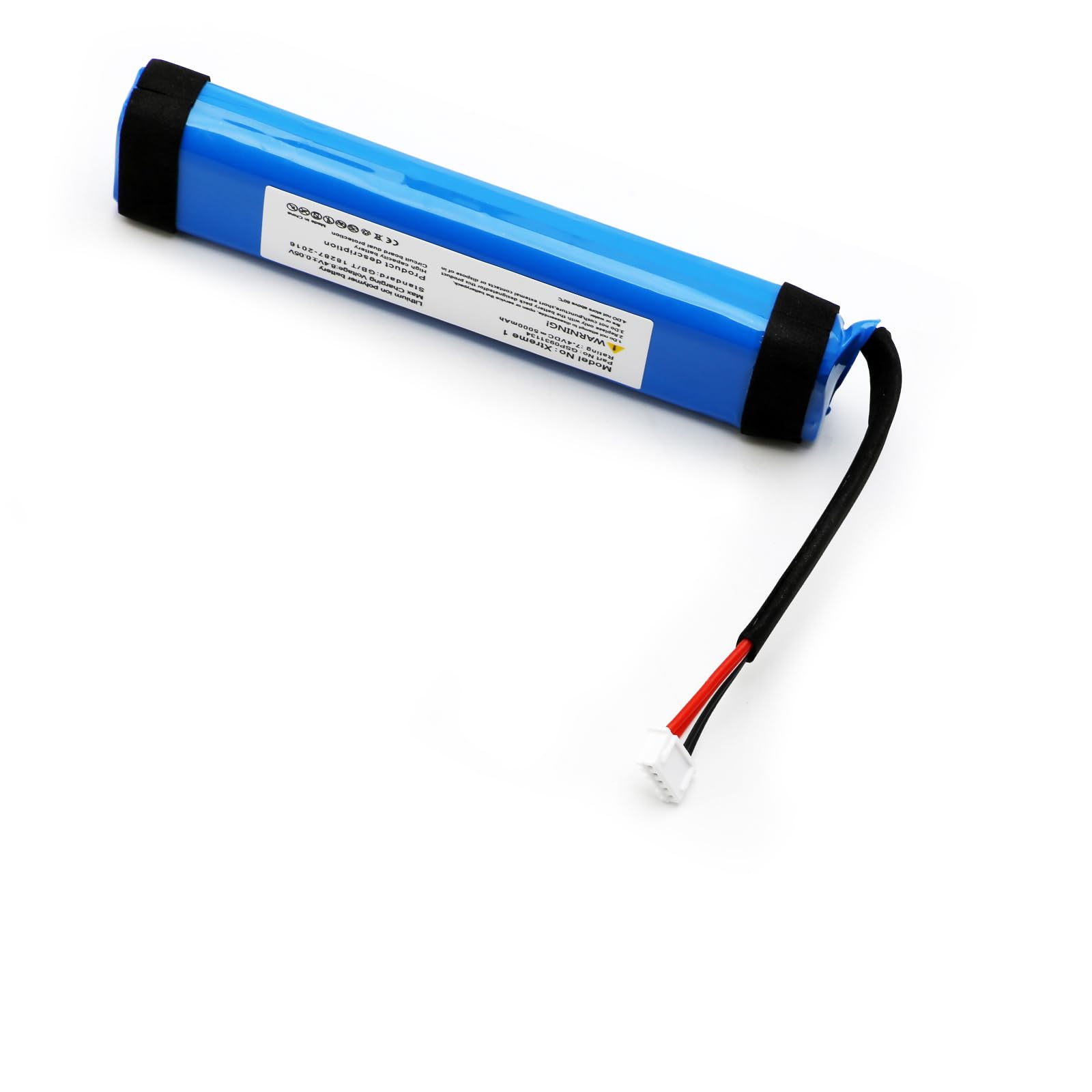 Batteria adatta per JBL Xtreme 1 generazione, 7,4 V, 37 Wh, GSP093134, compatibile con JBL Xtreme, Xtreme 1, JBL Extreme Bluetooth