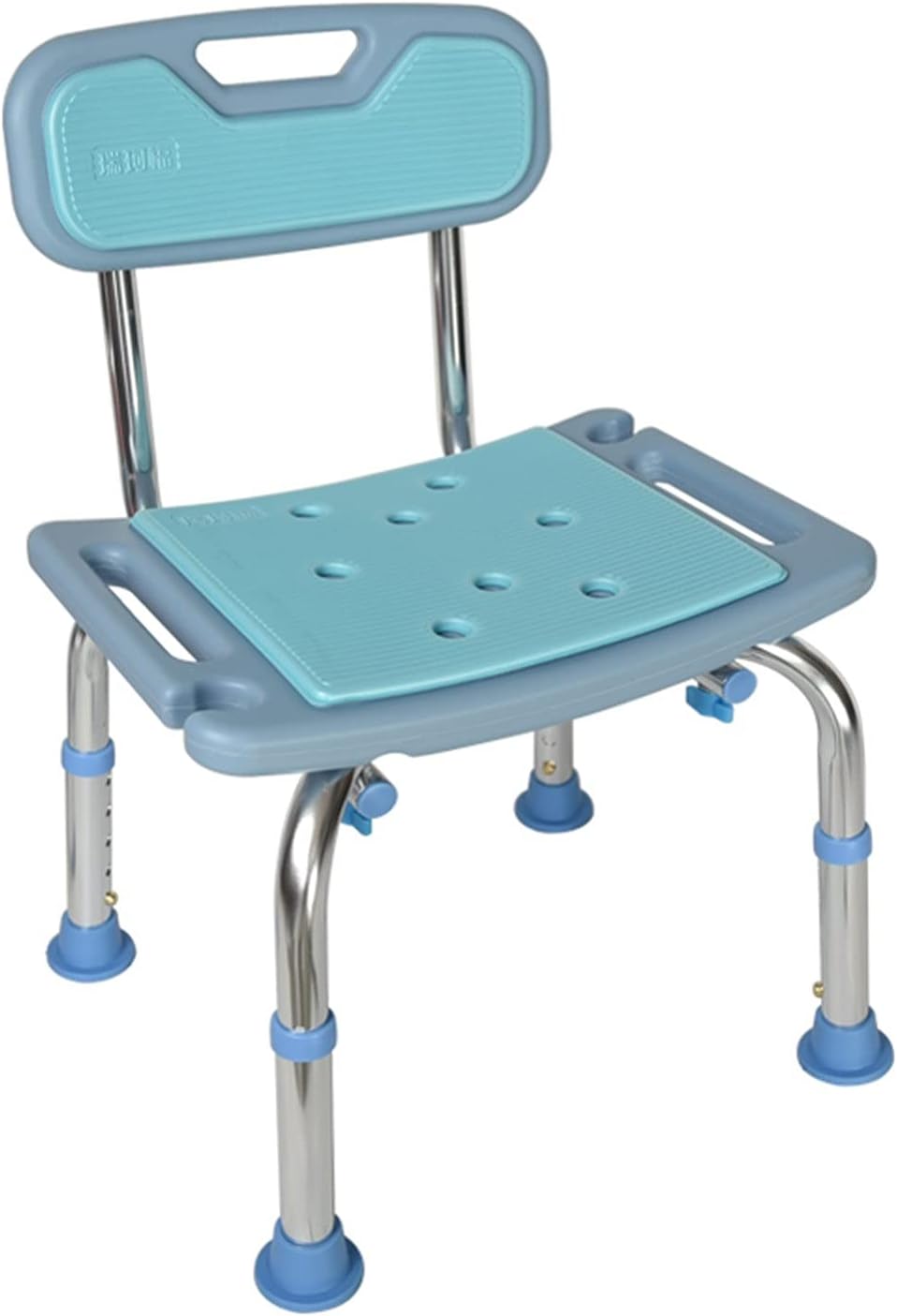 Non-Slip Bath Chair Bathroom Shower Stool Bath Stool Bench Household Plastic Backrest Chair Aid Stool Qf Shop (Color : Wine red)