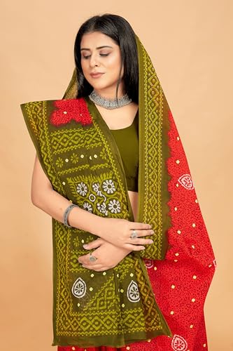 Image of TAMAIRA FASHION Mulmul Pure Cotton Saree For Woman Floral Batik Printed|Office Wear Daily Wear Sarees For Women Without Blouse Piece (Available in 11 Colours)