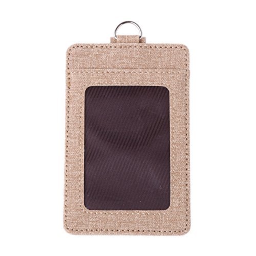 Preisvergleich Produktbild SimpleLife Kreditkarteninhaber Männer schlanke Brieftasche für Frauen - RFID-Blockierung, Ausweisinhaber, ID-Fenster-Kartenhalter Office Bus-Kartenetui mit Schlüsselring