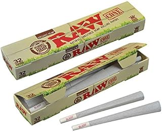 RAW Organiczne szyszki konopne Kingsize - 32 szt