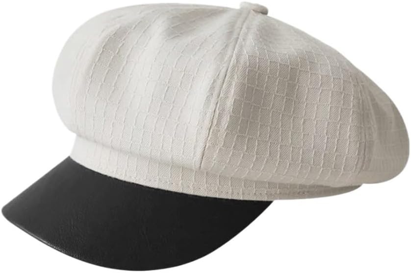 Octagonal Hat Japanese Literary Retro Newsboy Cap Painter Hat