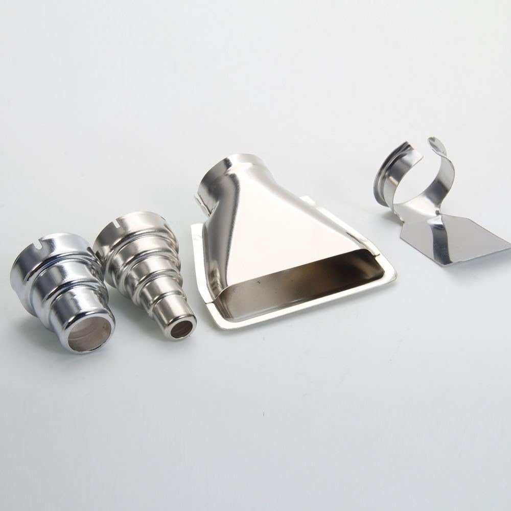 1500W Heat Gun Hot Air Wind Blower Dual Temperature + 4 Nozzles Power Heater :New