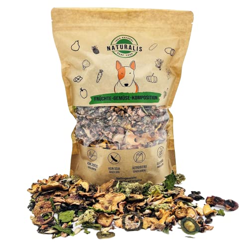 Naturalis Barf - Mezcla de frutas y verduras (1 kg, sin cereales, sin conservantes, 100% natural)