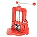 HFS (R) Forged Hinged Style Plumbers Pipe Vise for Cutting Threading Pipes 1