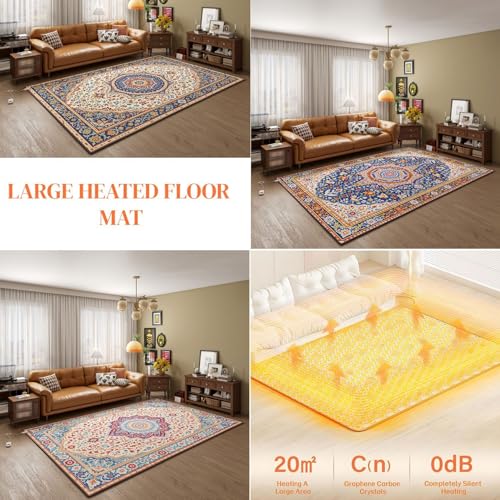 Calefactor Eléctrico portátil con control ajustable miniatura 7