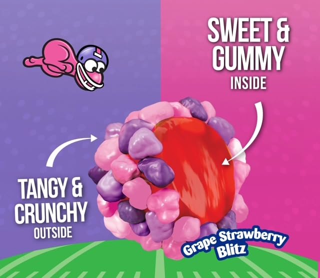 The Bundl'd Bunch Company Nerds Gummy Clusters Holiday Bundle - (Rainbow, Very Berry, and more) - Crunchy + Gummy Texture Candy Bundle (Original 4-Flavor Bundle)