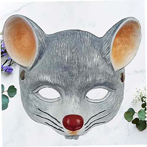 Toyvian 1 Unidade De Cosplay Do Dia Das Bruxas Meias De Animais De Cabeça De Rato Assustadoras Do Di