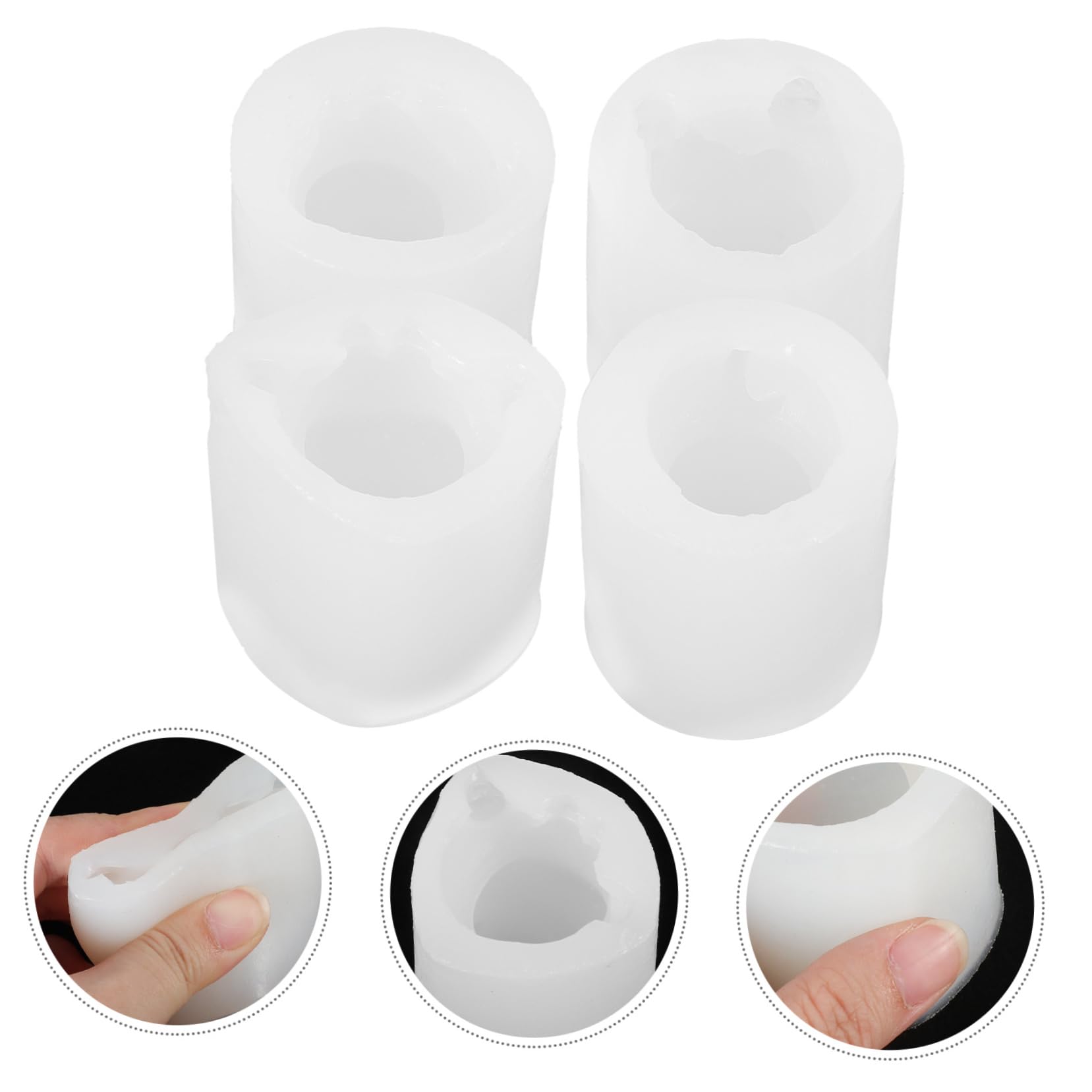 EXCEART 16pezzi Stampo Silicone Per Gatti Mold Per Resina Epossidica Stampo Flessibile Per Decorazioni Fai Da Te Per Creazioni Artigianali e Ornamenti Decorativi
