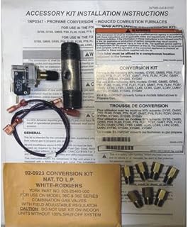 Hamilton Home Products LP Conversion Kit for use with Single-Stage Gas Furnaces