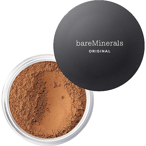 Image of Original Foundation SPF15 by bareMinerals Golden Dark (Dark Skin With Subtle Yellow To Olive Undertones) 8g