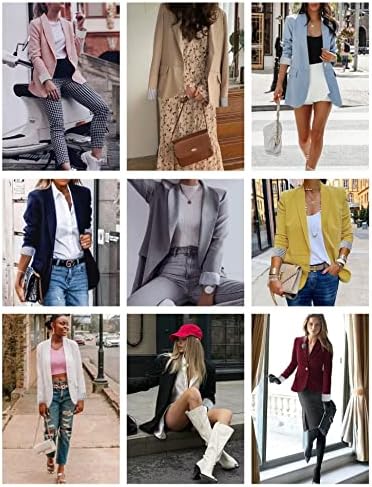 Chic Style Alert: Genhoo Blazer Jackets Review Perfect Wardrobe Essential!