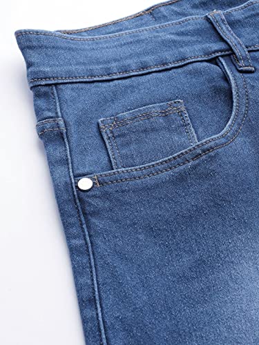Image of Hubberholme Men's Stretchable Slim Fit Jeans - Casual Cotton Jeans for Men