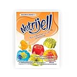 Nutrijell Jelly Powder - Orange, 15 Gram (12 sachets)