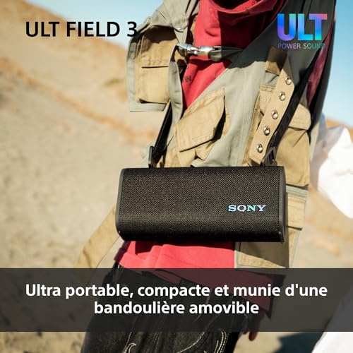 Enceinte Bluetooth ULT Field 3 Sony compacte gris forêt - 5
