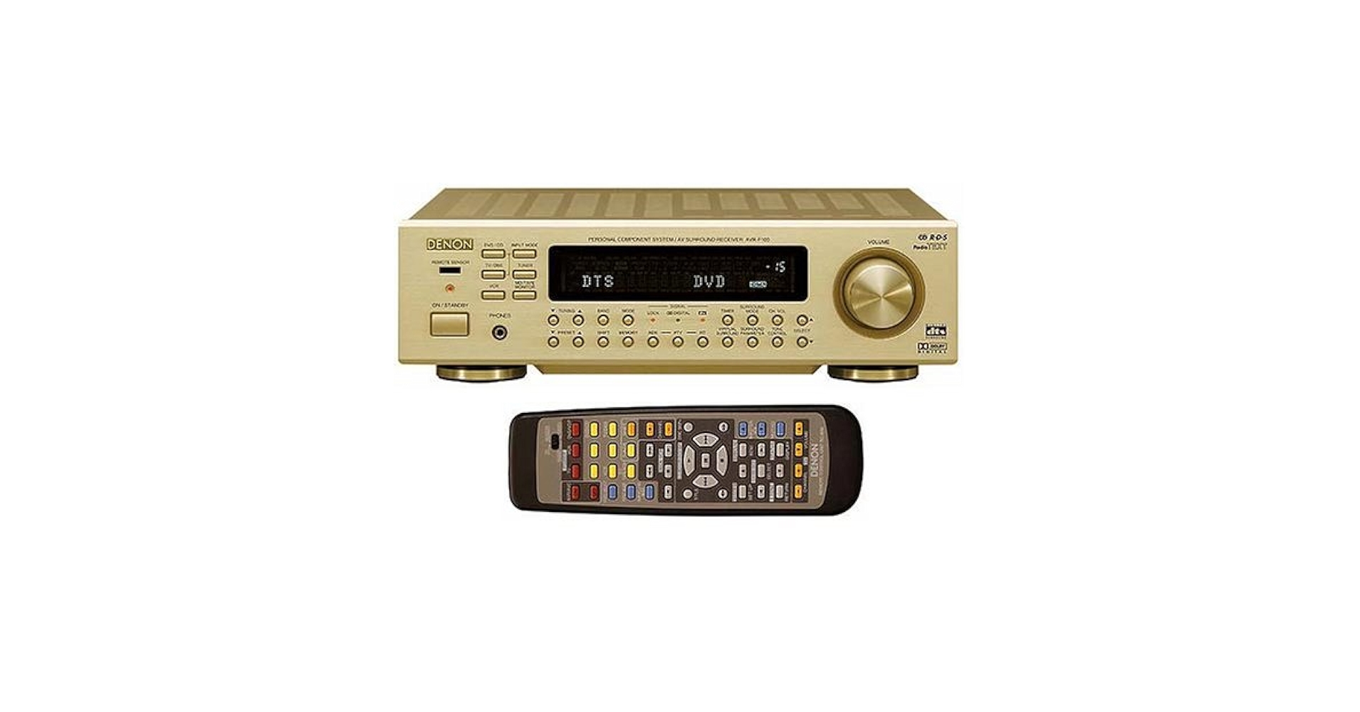 Denon AVR-F100 AV receiver Gold : Amazon.de: Electronics & Photo