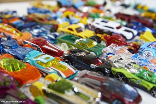 Image of Hot Wheels Toy Cars & Trucks 40-Pack, Set of 20 1:64 Scale Vehicles for Play or Display, Instant Collection (Styles May Vary) (Amazon Exclusive)