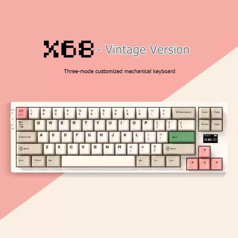 VGN X68 Mechanical Gaming Keyboard, Vintage Version