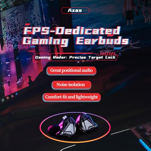 Image of KZ Axas USB C Headphone with Mic, Noise Isolation IEM for Gaming, Comfort-Fit Type C Earphone for iPhone17 Samsung, High-Definition Decoding Cable Built-in DSP with 4 EQ Modes (White, DSP)