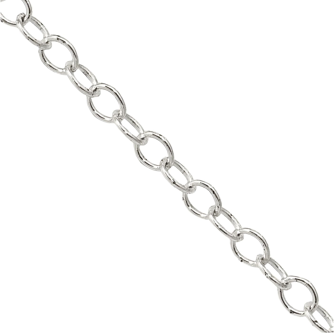 IceCarats 925 Sterling Silver 2.25mm Thin Rolo Cable Chain Necklace Polished