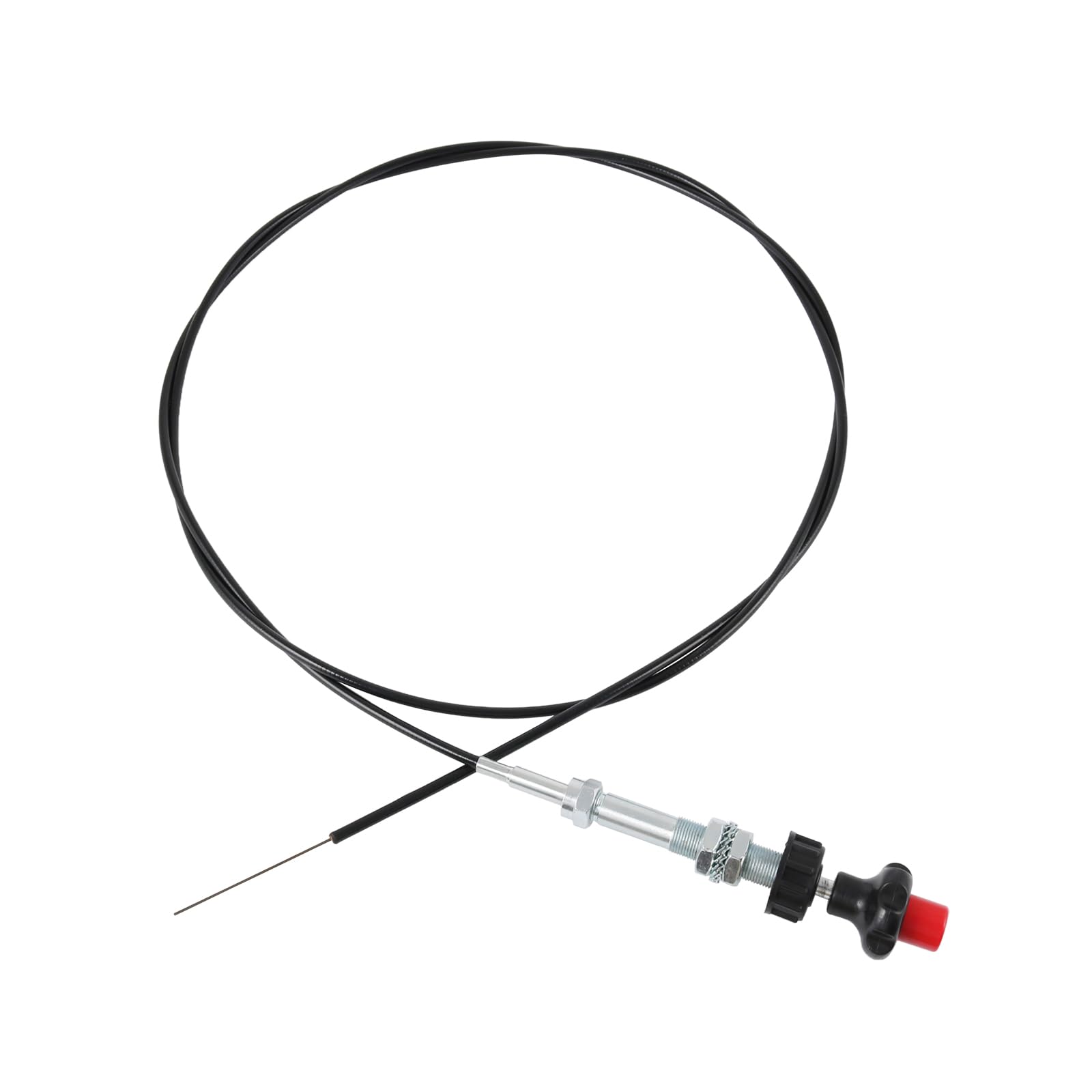 55204 Cables de control con perilla negra, longitud ajustable de 10 pies