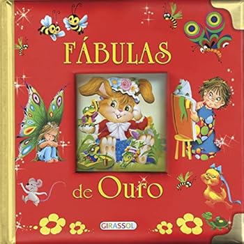 Hardcover Fábulas de Ouro [Portuguese] Book