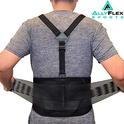 Back Brace For Lifting Lower Back Support For Work Y-shape Suspenders Safety Belt
