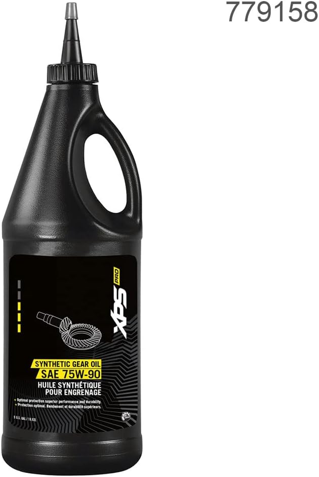 TUSK Drivetrain Oil Change Kit with Can-Am Oil for Can-Am Outlander 570 XT 2017-2018,2020-2023