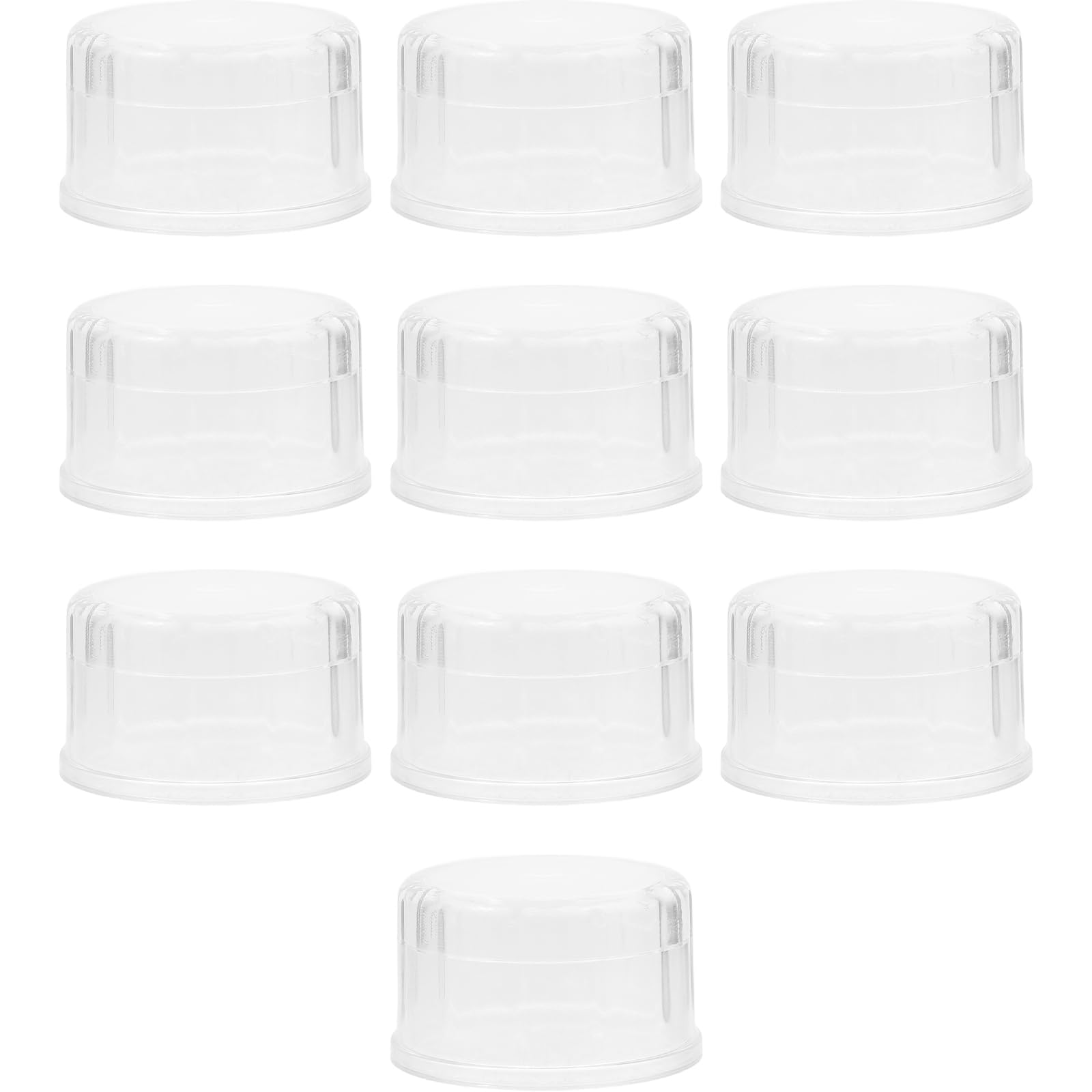 Alipis 10pcs Cocktail Shaker Lid Replacement Plastic Shaker Caps Tea Shaker Cup Cap Shaker Covers Professional Bar Tools