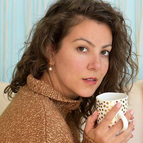 18K Gold Plated Pearl Hoop Earrings Small Huggie Hoop Earrings | Pearl Gold Earrings | Everyday Dainty Hoops | Bridesmaid Gift Jewelry2