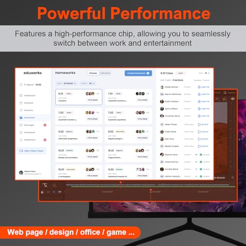 Image of All-in-one Desktop Computer PC, 22 inch FHD Display G5400 Quad Core 16G RAM 512G SSD ROM PC, WiFi Bluetooth Connection Desktop for Study Office Gaming Home