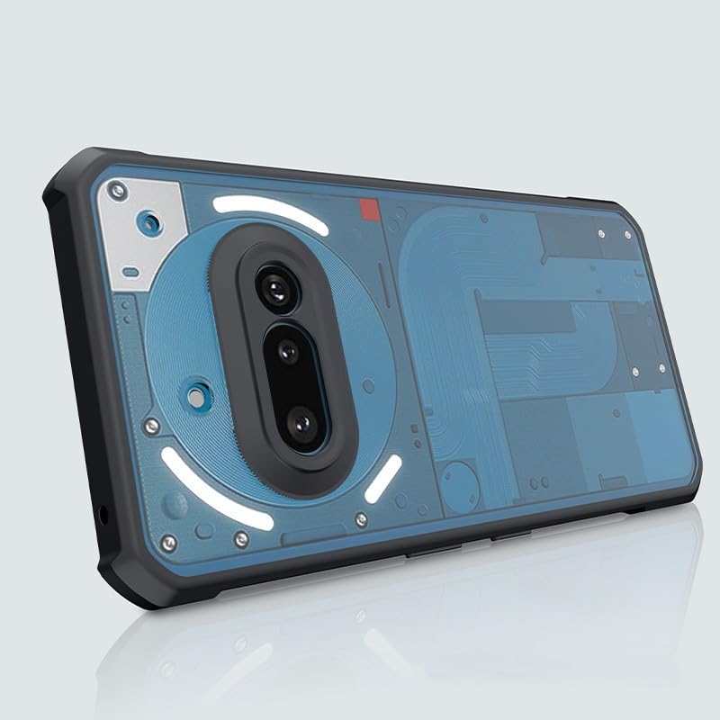 Amazon.co.jp: Nothing Phone (3a)用ケース クリア 背面 カメラ