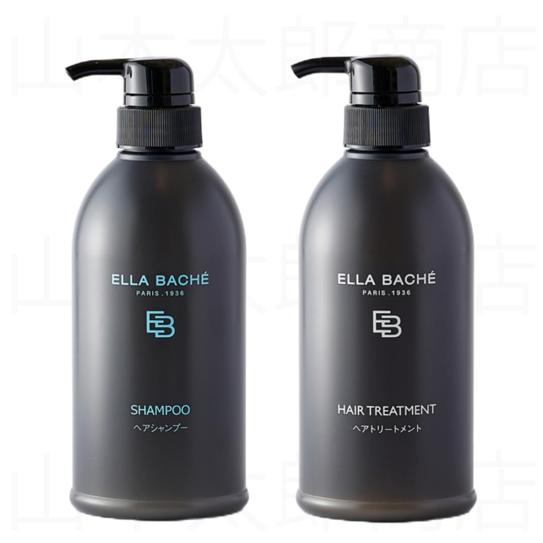 Amazon.co.jp: Elabache Hair Shampoo 500ml & Hair Treatment 500ml