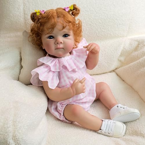 Muñeca reborn realista Bettie de 45 cm para niños 3+ miniatura 2