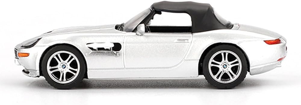 Diecast Model Car Compatible with Mini GT 1:64 BMW Z8 The World is Not Enough English Version Packaging Limited Edition MGT00906E