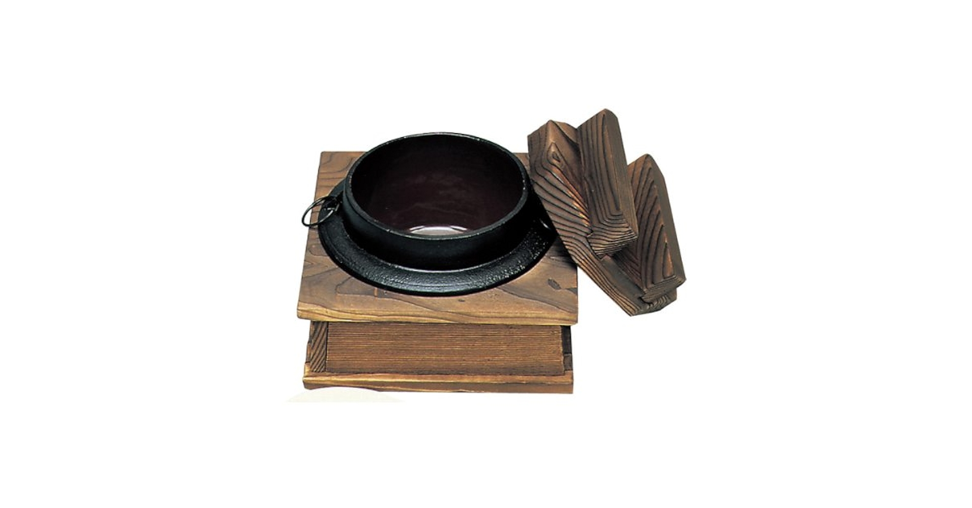 Amazon｜五進 鉄 1人用 釜めしセット(G-31)｜ご飯鍋・文化鍋