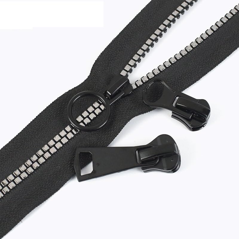 Kit de reparación de cremalleras, 5 deslizadores de cremallera for ropa, chaquetas, cremalleras, extractores de cabeza, kits de reparación de costura, suministros de bricolaje, accesorios.(Zt022 No15)