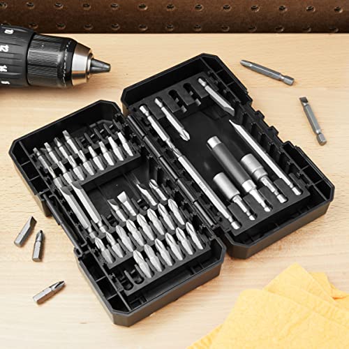 Amazon Brand - Denali Screwdriver Bit Set With Case, 45-Piece #TOP5