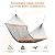 Lazy Daze Hammocks Double Rope Hammock, 2 Person Traditional Outdoor Hand Woven Cotton Rope Hammock with Spreader Bar, Chains, Tree Straps for Patio Yard - Max 450 Lbs, Dark Brown