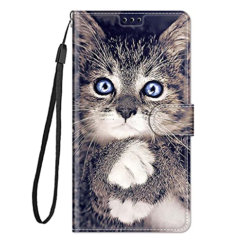 Coque Cuir pour Samsung Galaxy A50, A50S & A30S (2019) Étui à Rabat Motif Dessin pour Filles Femmes, Portefeuille Housse avec Case 360 Degrés Silicone...