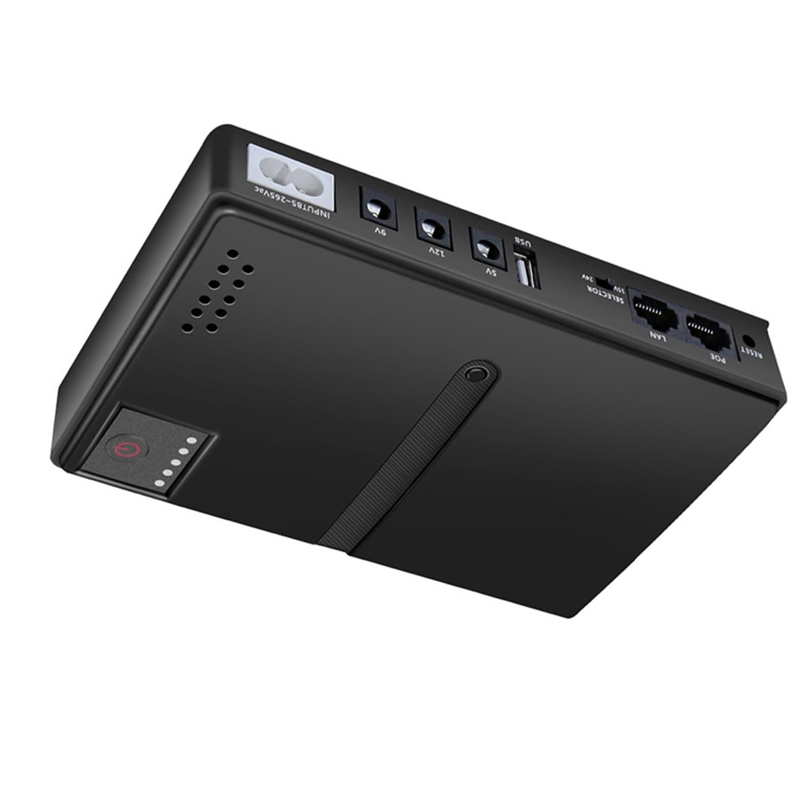 Gruppo di continuità, Gruppo di continuità Compatto con Batteria Riserva, Uscita da 18 W per Router, Fotocamera, Modem, Progettato per Essere Piccolo e Facile da (Normative europee)