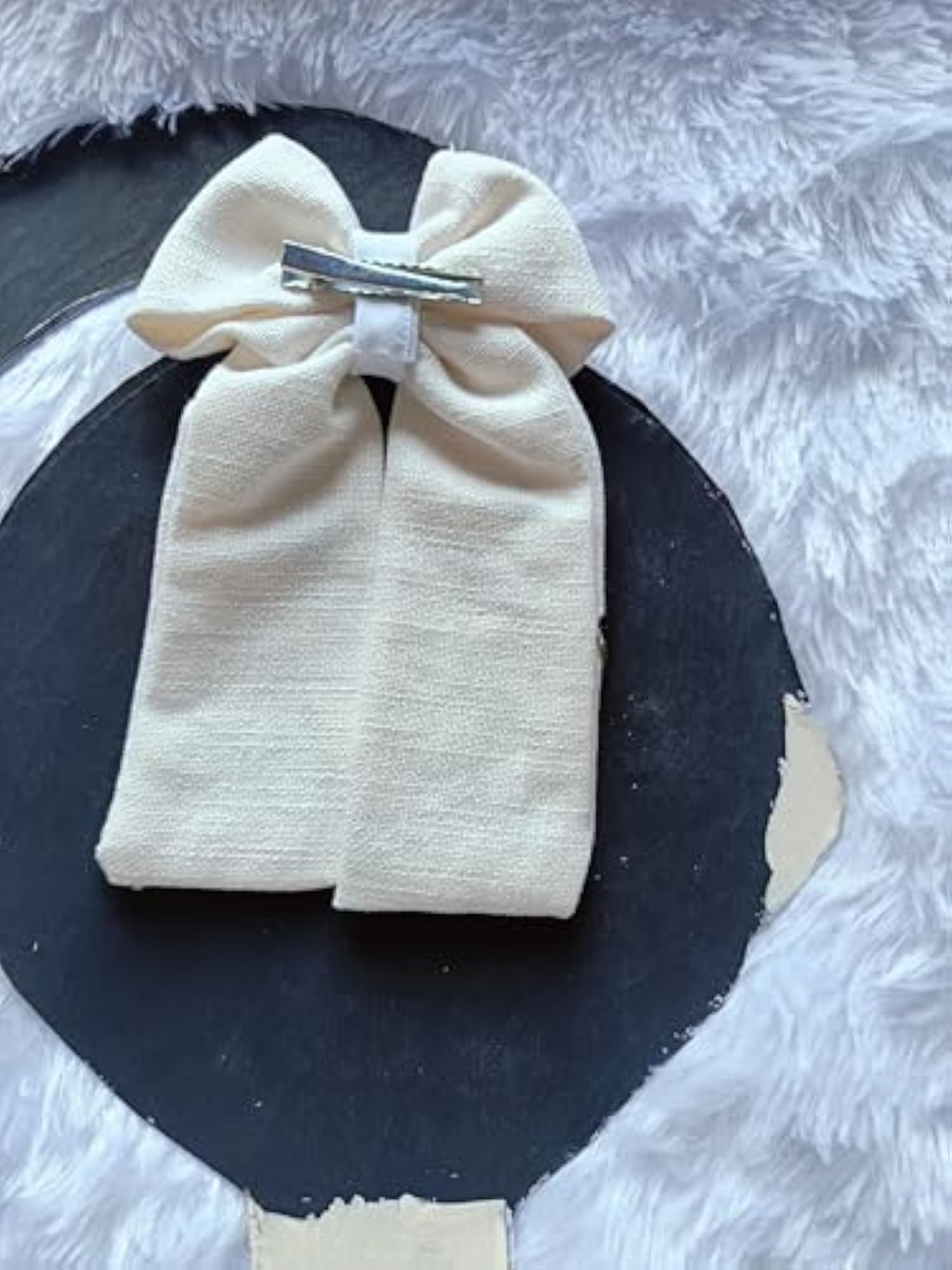 Handmade Embroidery Design Hair Bow for Girls