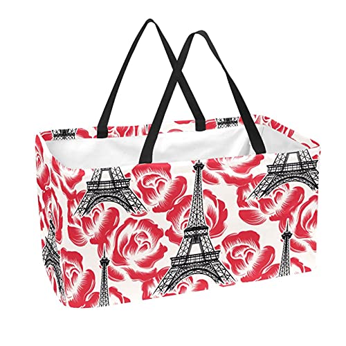 Panier de courses pliable pour le marché et les livraisons à domicile