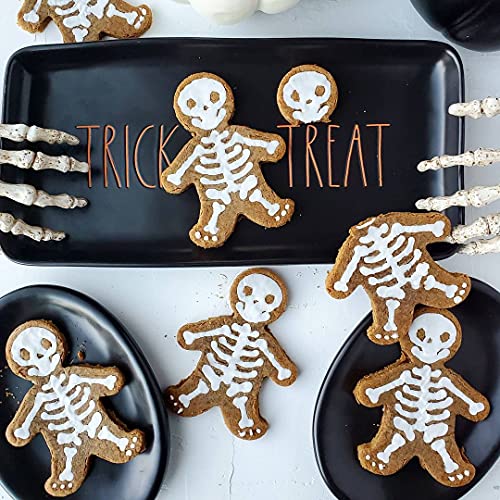 Kaishane Halloween Skull Gingerbread Men Cookie Cutters Fondant Biscuit Molds #TOP3