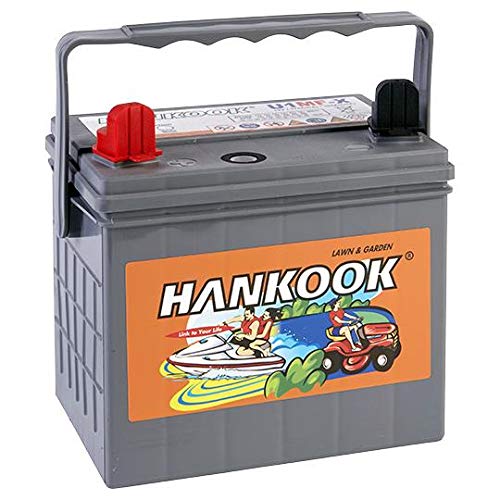 Hankook 896 (U1MF-X) Starter Battery for Ride on Lawn Mower, Tractor, Generator - 205x132x185mm - MF896