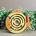 HappyToy la Baguette en Bois numéro Cycle Animal Mini Labyrinthe Labyrinthe interactif Aimant magnétiques Perles Labyrinthe sur Jeu Ville eduactional Handcraft Jouets (Poisson)