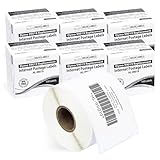 HOUSELABELS Compatible DYMO 99019 Internet Postage Labels (2-5/16' x 7-1/2'), Strong Permanent Adhesive, Compatible with DYMO LW 450, 4XL, Rollo & Zebra Desktop Printers, 6 Rolls /900 Labels
